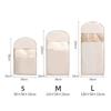 1pc Down Jacket Compressed Dust Cover Clothes Compression Hanging Bag Household Visible Clothes Storage Bag Wardrobe Organizer