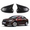 Fit For Chevrolet Cruze 2009 2010 2011-2014  Car Rearview Side Mirror Cover Wing Cap Sticker  Rear View Case Trim Carbon Fiber