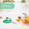 Yousheng Creative Spoon Rest Food-Grade Plastic Sauce Ladle Stand Non-Slip Kitchen Utensil Holder for Countertops Dining Tables Hotels