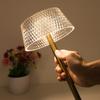 Minimally luxurious LED desk lamp, touch charging tri color lamp, bedroom, study, bedside atmosphere decoration