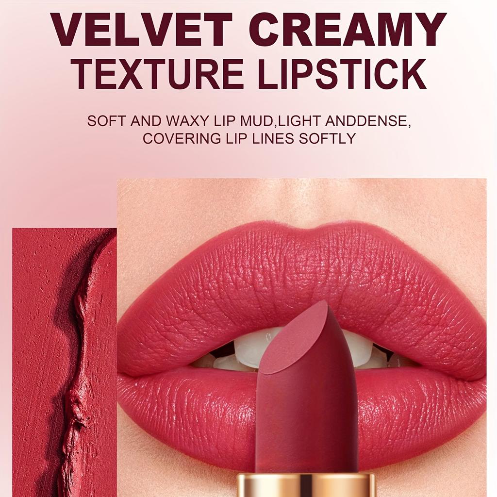 1pc Hydrating Lipstick - High-Shine Glossy Lip Gloss with Moisturizing Formula, Waterproof Non-Drying Lip Color, Soft Y Plumping Finish Lipstick
