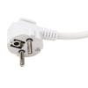 10 Meter Extension Cord 3500W Max. White Round Cable 3x1.5mm²