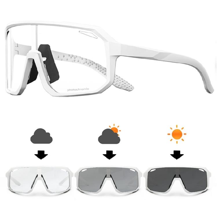 Bicycles Windproof Eyewears Photochromic Cycling Glasses Outdoor Sports Bike Glasses Sunglasses for Men and Women