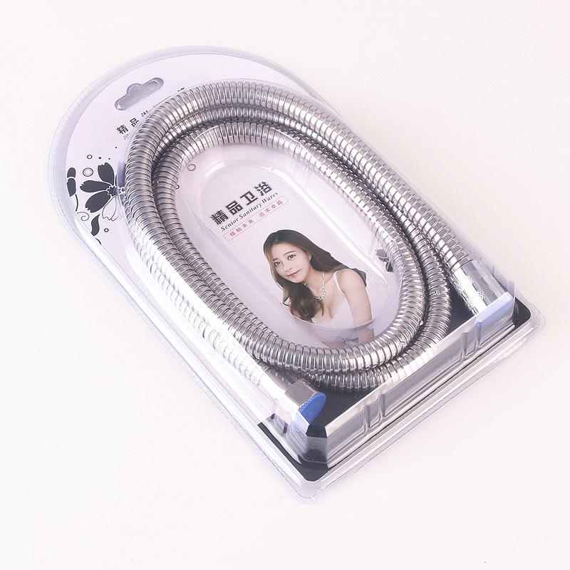 Explosion-Proof Stainless Steel Shower Hose, Electroplated Metal, Available in 1.5M or 2/3M Lengths
