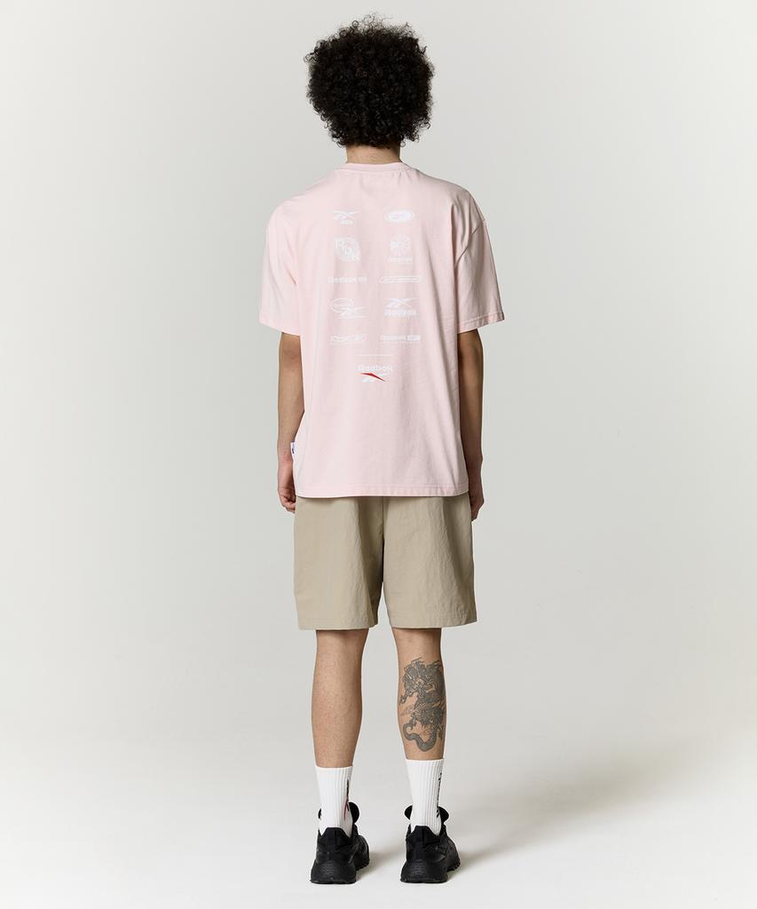 Reebok Archives Ice Cotton T-Shirt - Light Pink