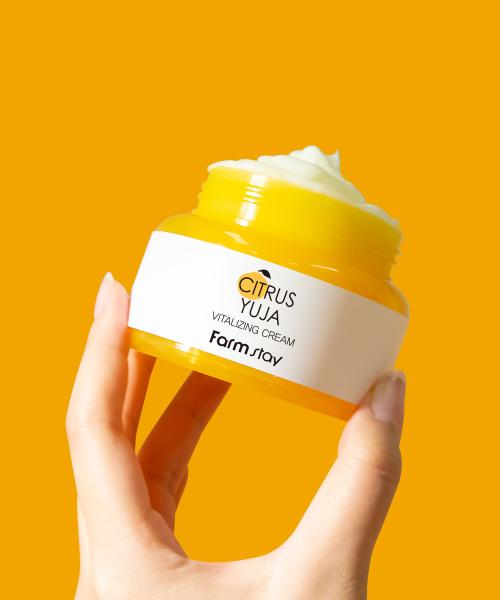 Farmstay Citrus Yuja Vitalizing Cream & Soothing Gel Set