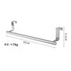 Non Perforated Stainless Steel Towel Rack, Towel Pole, Bathroom Single Pole Towel Rack, Cabinet Door Pendant, Storage Rack