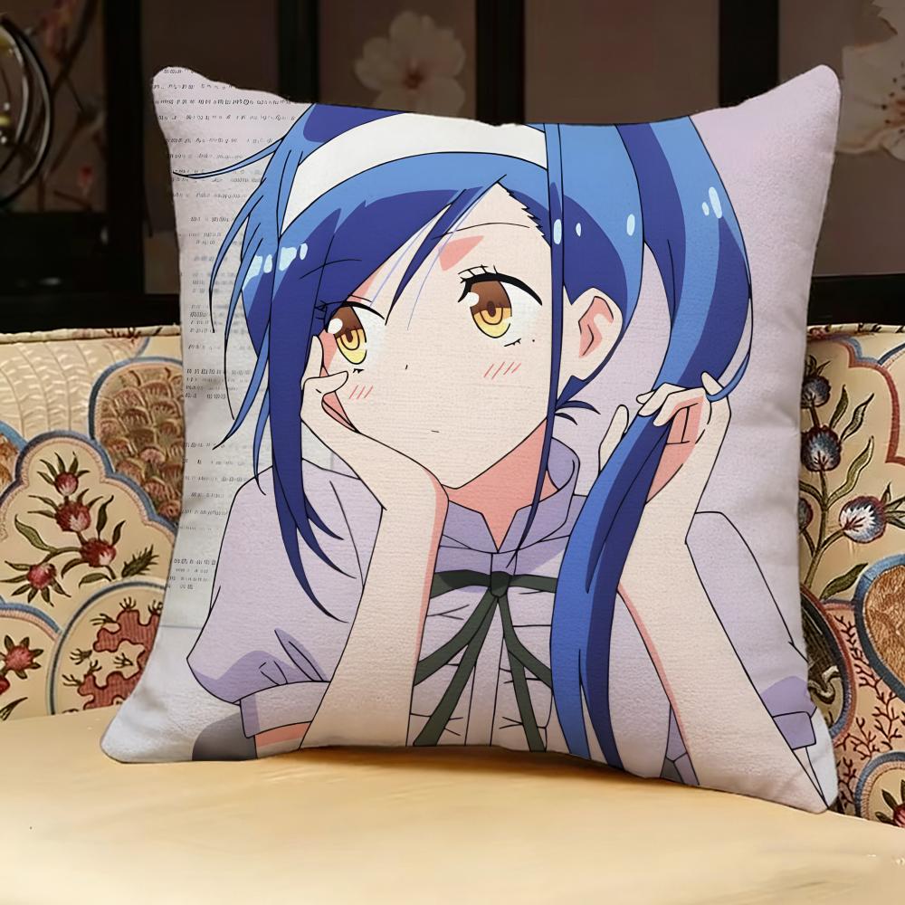We NNever Learn ANIME Pillow Case Pillowcase Doublesided Printed Sofa Cushion Bedroom Headboard Pillow