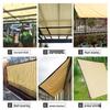 Durable Beige High-Temperature Resistant Privacy Shade Net for Balcony