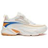 Anta Cushioning Slip Resistant Abrasion Resistant Low top Running Shoes Men's White Orange Blue 112018881-1