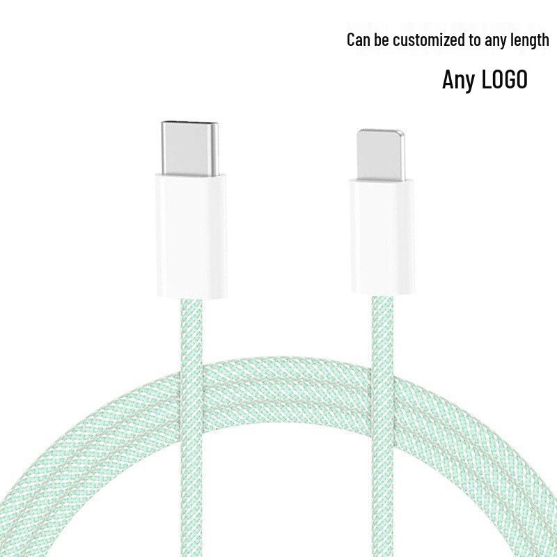 20W Macaron Braided Fast Charging Cable for Apple iPhone 15/14/13