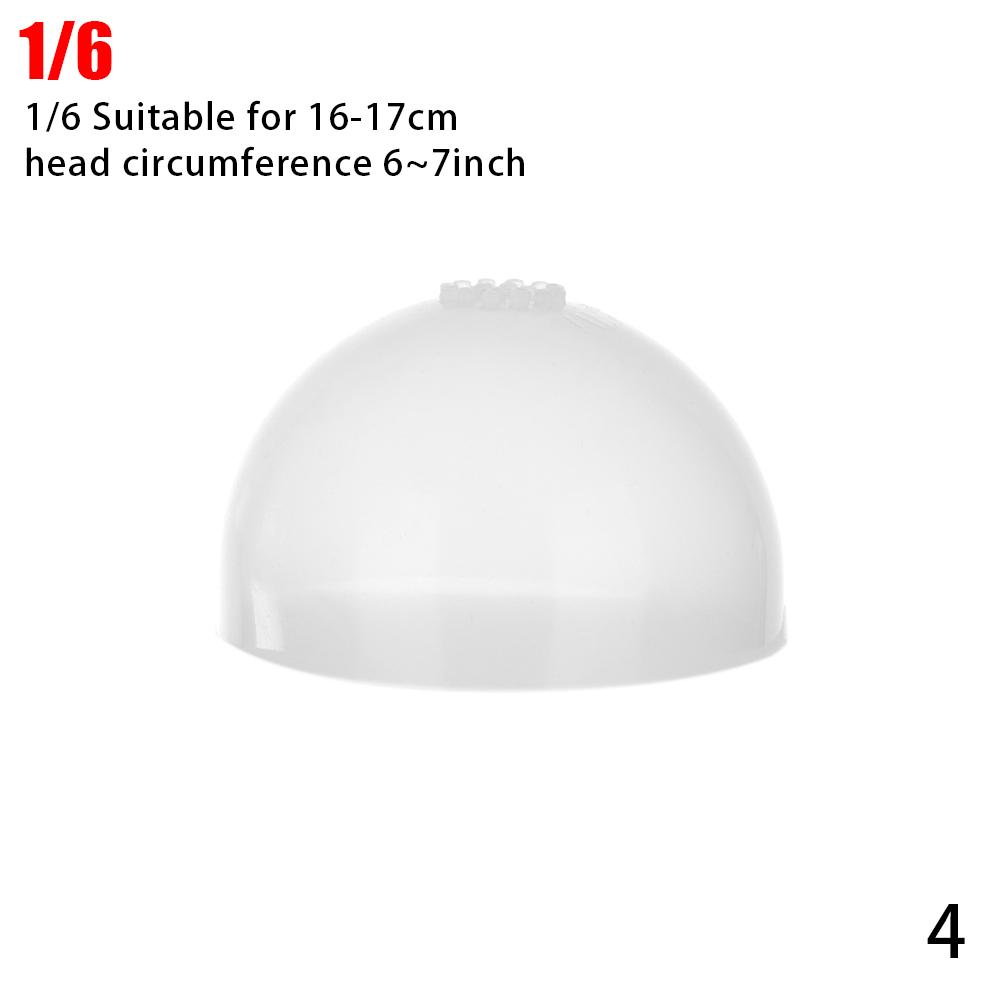 For 1/3 1/4 1/6 1/8 1/12 Doll-Specific Fixed Wig Headgear Silicone Headgear Diy Counter Slip Counter Staining Hair Wigs Cover