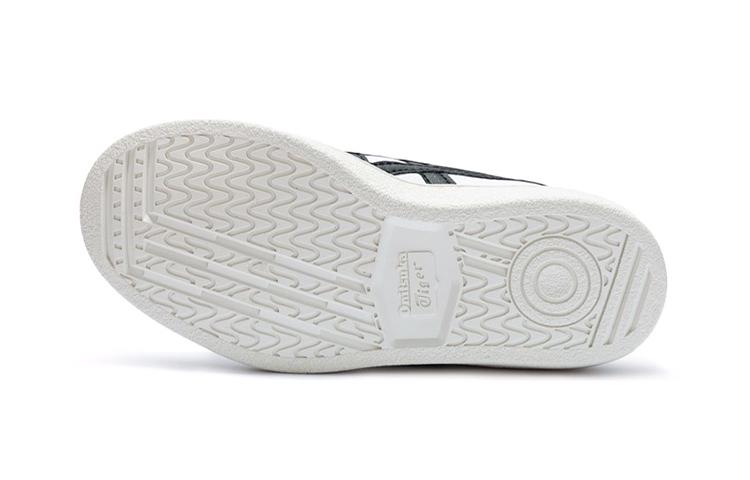 Onitsuka Tiger Slip Resistant Abrasion Resistant Slip Resistant Abrasion Resistant Low top Skateboard Shoes Black White 1184A022-101