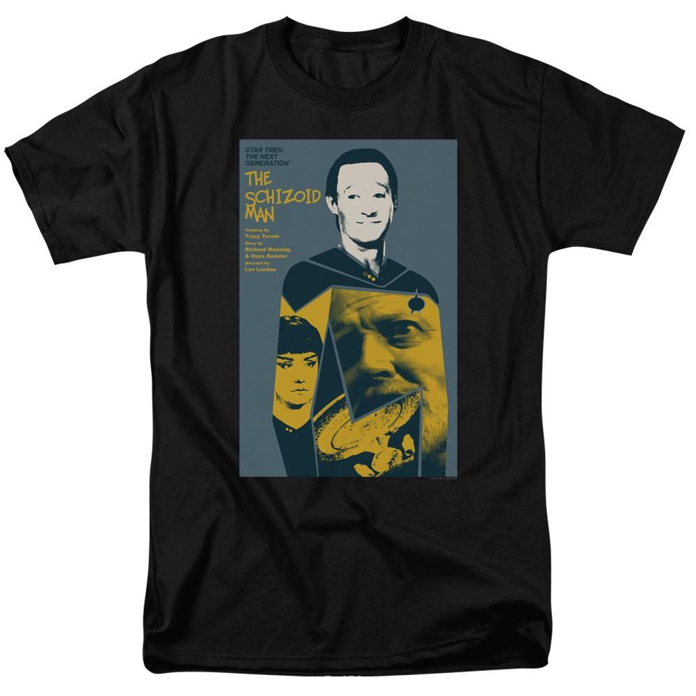 Star Trek - Tng Season 2 Episode 6 - Adult Unisex Short Sleeve T-Shirt - Black XL