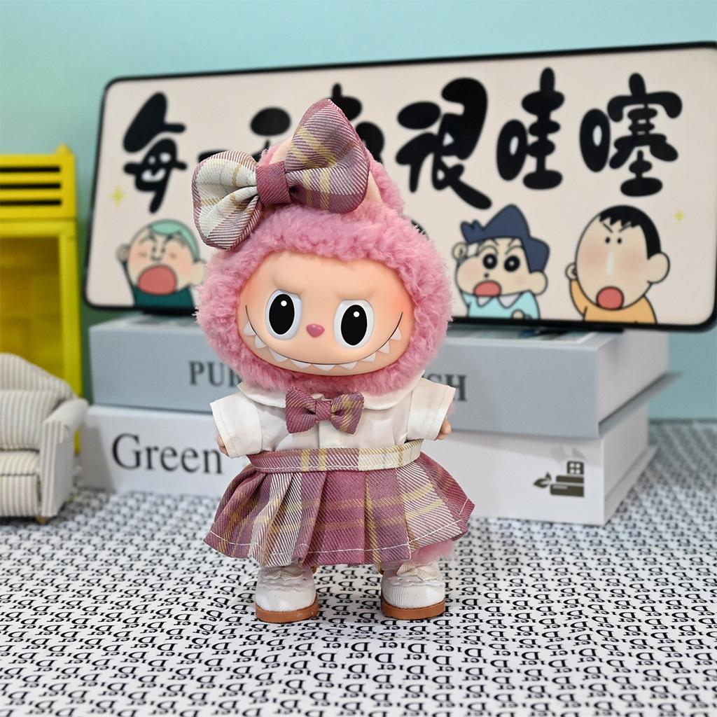 

Labubu Clothing, Labubu Accessories, Suitable for 17cm Dolls, Pendant Doll Clothes, Set, Labubu First, Second, and Third Generations 17CM