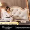 Princess Crown Removable & Washable Headboard Cushion – Large, Soft Upholstered Lumbar Pillow for Bedside & Tatami
