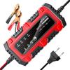 Car Battery Charger 6V/12V 1.5A Smart Charger Car and Motorcycle Battery Charging Unit for Lead-Acid AGM GEL Batteries
