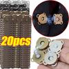 20pcs Metal Snap Magnet Button Magnetic Double Rivet Fastener Clasp Closure Buckle for Clothes Bag DIY Craft Sewing Accessories