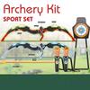 Kids Bow and Arrow Set with Lights Luminous Bow and 20 Suction Cup Arrows Set Indoor and Outdoor