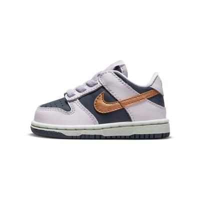 Dunk Low SE TD Měděný Swoosh Dětské Tenisky Fialová Hromově Modrá Sotva Hroznová DX1665-400