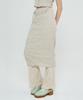 Sperone Woman Wavy Skirt (Beige)