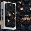 Butterfly Phone Case Dirt-Resistant Shockproof Butterfly Patterned Phone Cover