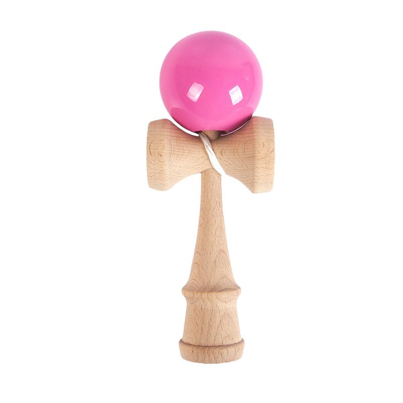 Wooden Toy Professional Skillful Juggling Ball Catch Ball in Cup Traditional Game Hand Eye Coordination Education  For Children