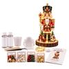 Resin Christmas Tree Kit DIY Night Light Kit, Holiday Craft Set with Making Silicone Mold, LED Light, Decorations & Tools, Gift for Crafters Project