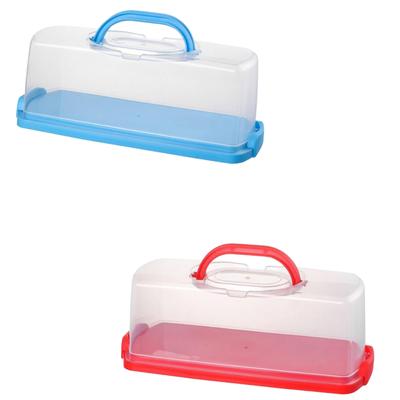 Recipient Multifuncțional pentru Depozitarea Alimentelor Păstrător de Torturi pentru Bucătărie Nuntă Zi de Naștere Cutie de Depozitare Ermetică din Plastic pentru Produse de Patiserie și Torturi