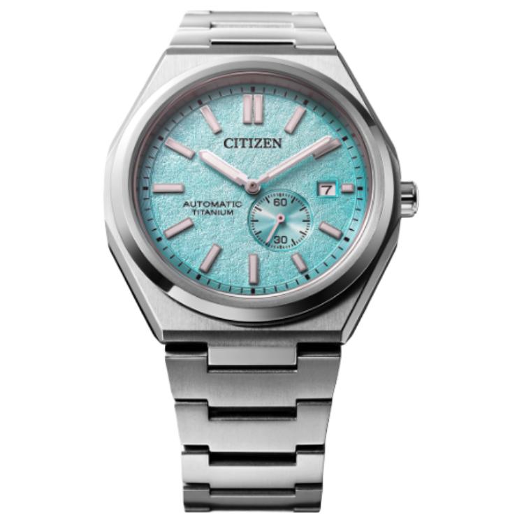 Citizen Mechanical Wrist Watch Collection 100m Water Resistant Automatic Mechanical Movement Titanium Strap NJ0180-80M