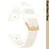 20mm/22mm Honeycomb Pattern FKM Rubber Watch Band Quick Release Spring Bars For Seiko SRP775Sweatproof Durable Replacement Strap