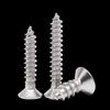 304 Stainless Steel Phillips Flat Head Self-Tapping Screws