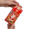 4pcs Fortune Chinese Style Red Envelope Paper Blessing Money Pouch Traditional Lucky Money Packets New Year