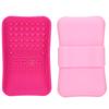 2pcs Silicone Makeup Brushes Cleaning Pads Mats Cosmetic Makeup Brush Cleaners Washing Tool