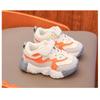 Boys' shoes sneakers spring and autumn girls' dad shoes children's leather shoes baby autumn board shoes breathable