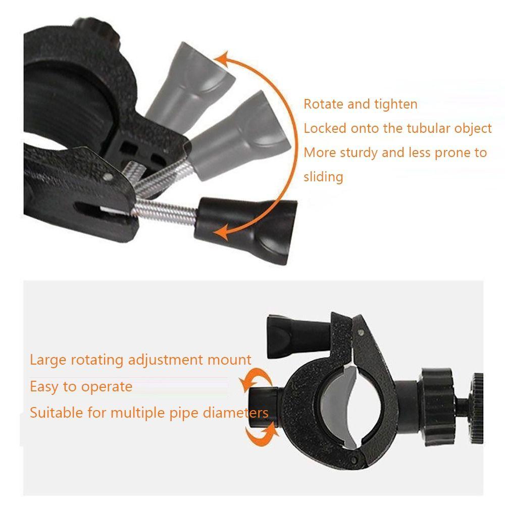 Lightweight Plastic Microphone Extension Clip Mounting Hardware Flexible Mic Stand Clip Stable Wireless Mic Holder
