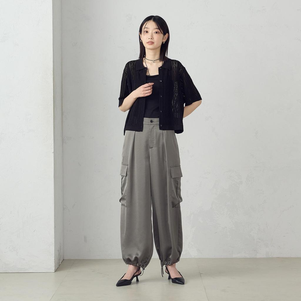 Comme Ca Ism Double Strap Camisole with Size Black Cups, 12-63CK08-205, Medium,