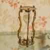 Sand Timer /Engraved Solid Brass And Wood Hour Glass Sand Timer/ Engraved Hour Glass / Boyfriend Gift / Anniversary Gift