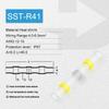 50PCS Heat Shrinkable Insulated Electrical Wire Terminals Butt Splice 3:1 Waterproof Solder Seal Wire Connectors