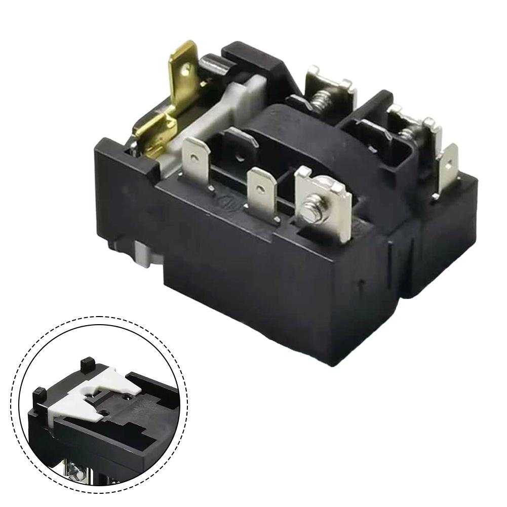 Compressor Start Relay QP3-15A-G1 for Refrigerators with Built-in Thermal Overload Protection and Simple Replacement