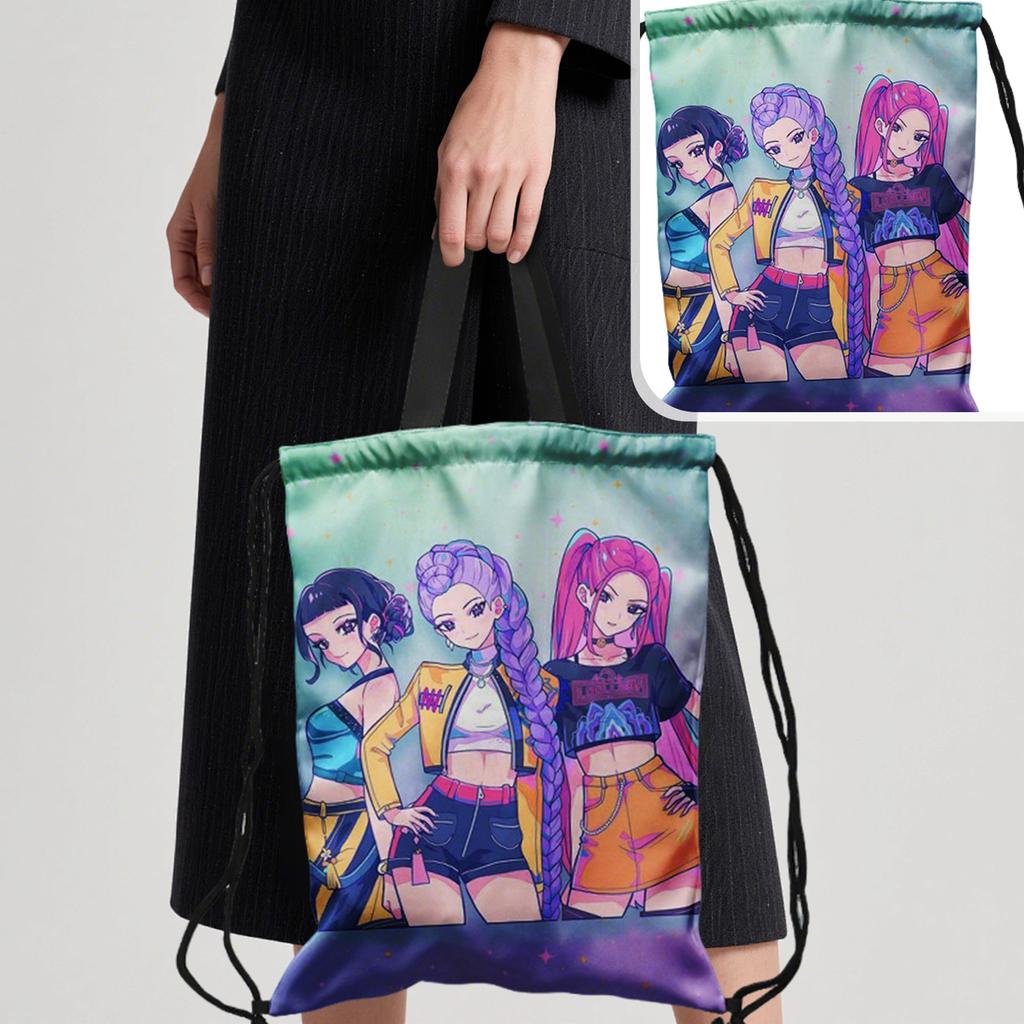 Waterproof Composite Fabric Dual-purpose Drawstring Storage Bag