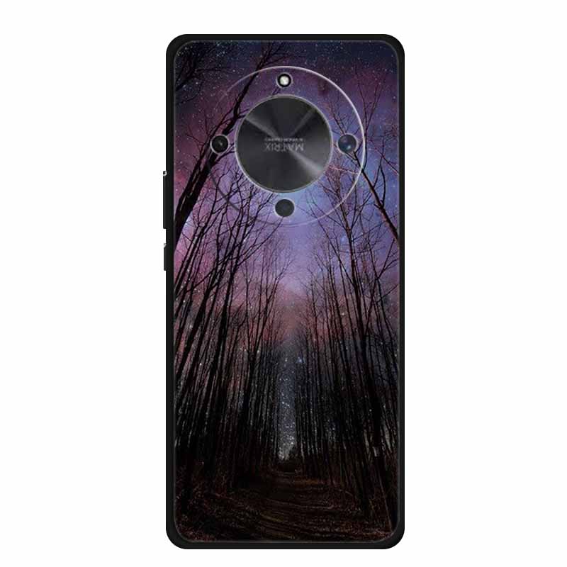 For Honor X70 MTN-AN00 5G Phone Case Shockproof Black Soft Silicone TPU Back Cover For Honor X 70 X70 Cases HonorX70 6.79" Coque