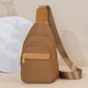 Dámska náprsná taška s kontrastnou farbou, veľkokapacitná taška cez rameno/crossbody