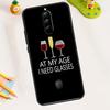 Red Wine Glass Case For ZTE Nubia RedMagic 11 9 8 10 Pro Plus 8S 9S 10S Pro 5G 5S 6 7 6S 7S Pro 11 Air Cover