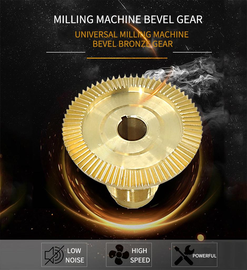 Ajcoflt Milling Machine Bevel Gear Spiral Bevel Gear Bridgeport Bronze Gear For Servo Power Feeder Left Tooth Ajcoflt Milling Machine Bevel Gear Spiral Bevel Gear Bridgeport Bronze Gear For Servo Power Feeder Left Tooth