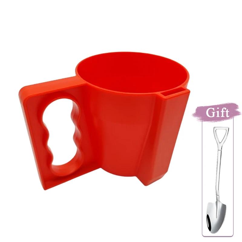 

Ice Cream Pint Holder Reusable Ice Cream Pints Cozy Anti Freeze Handle, Popsicles Insulated Sleeves for Yogurt Frozen Desserts красный