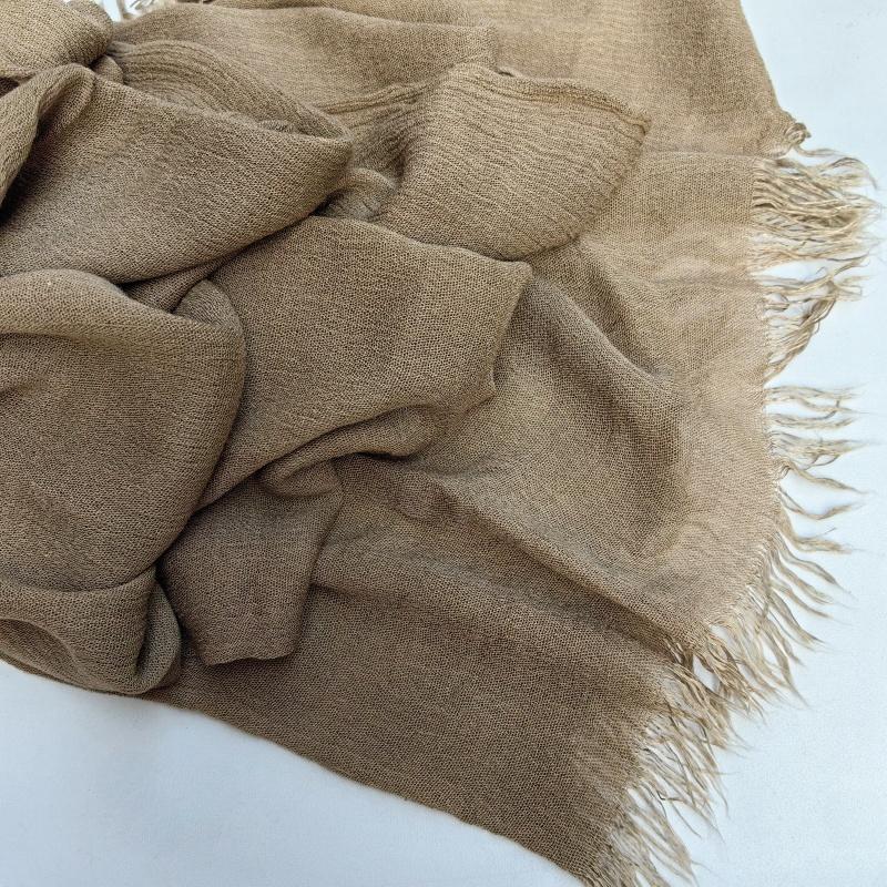 61 Colors Soft Cotton Viscose Scarf Rayon Material Muslim Hijab Mid Eastern Plain Solid Color Headscarf With Tassel