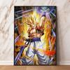 Anime  Canvas Painting Print Picture Goku Vegeta Hd Poster Children's Bedroom Decoration Wall Art Home Prints Gifts
