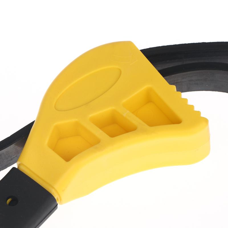 1/2Pcs Adjustable Rubber Strap Wrench Non Slip Grip Universal Fit For Plumbing Car Repair Diy Maintenance Tasks