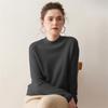 Lekasha Cashmere Brushed Knit Sweater - Half-High Neck Base Layer for Autumn/Winter